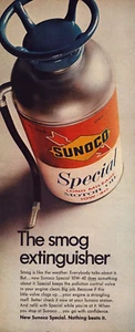 Sunoco Long Mileage Motor Oil Advertisement Vintage Print Ad 1969 - Picture 1 of 5