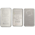 1 oz. Platinum Bar - Random Brand - Secondary Market - 999.5 Fine