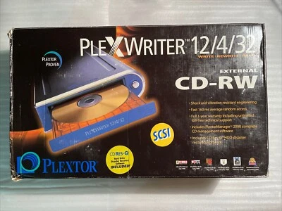 PLEXTOR Plexwriter SCSI CD-RW 12/4/32 - Image 1 of 4