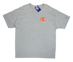Champion Classic Graphic Print Crew Neck Short Sleeve Men's T-Shirt XXL NWT Gray - Picture 1 of 2