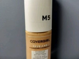 Covergirl TruBlend Hydrating Liquid Foundation M5 Caramel Beige Tru Blend Makeup - Picture 1 of 10