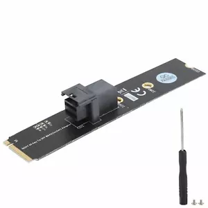 M.2 M2 NGFF NVME PCIe to U.2 U2 Kit SFF-8639 SSD Adapter Cable Card Intel Chia - Picture 1 of 49