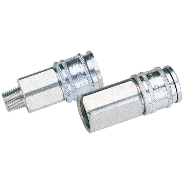 Draper 54404 Euro Acoplamiento Rosca Macho 1/4" Bsp Paralelo (se vende Suelto) Foto 1 de 1