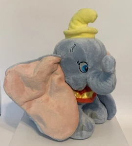 Disney Dumbo 13” Medium Plush Sitting Stuffed Animal Flying Elephant Just Play - Picture 1 of 9