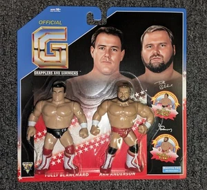 WWE Brain Busters Arn Tully WWF HASTTEL TOYS Grapplers & Gimmicks NEW Retro - Picture 1 of 3