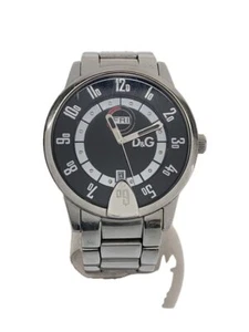 D&G Quartz Analog Stainless Steel Watch Excellent JAPAN - Picture 1 of 5