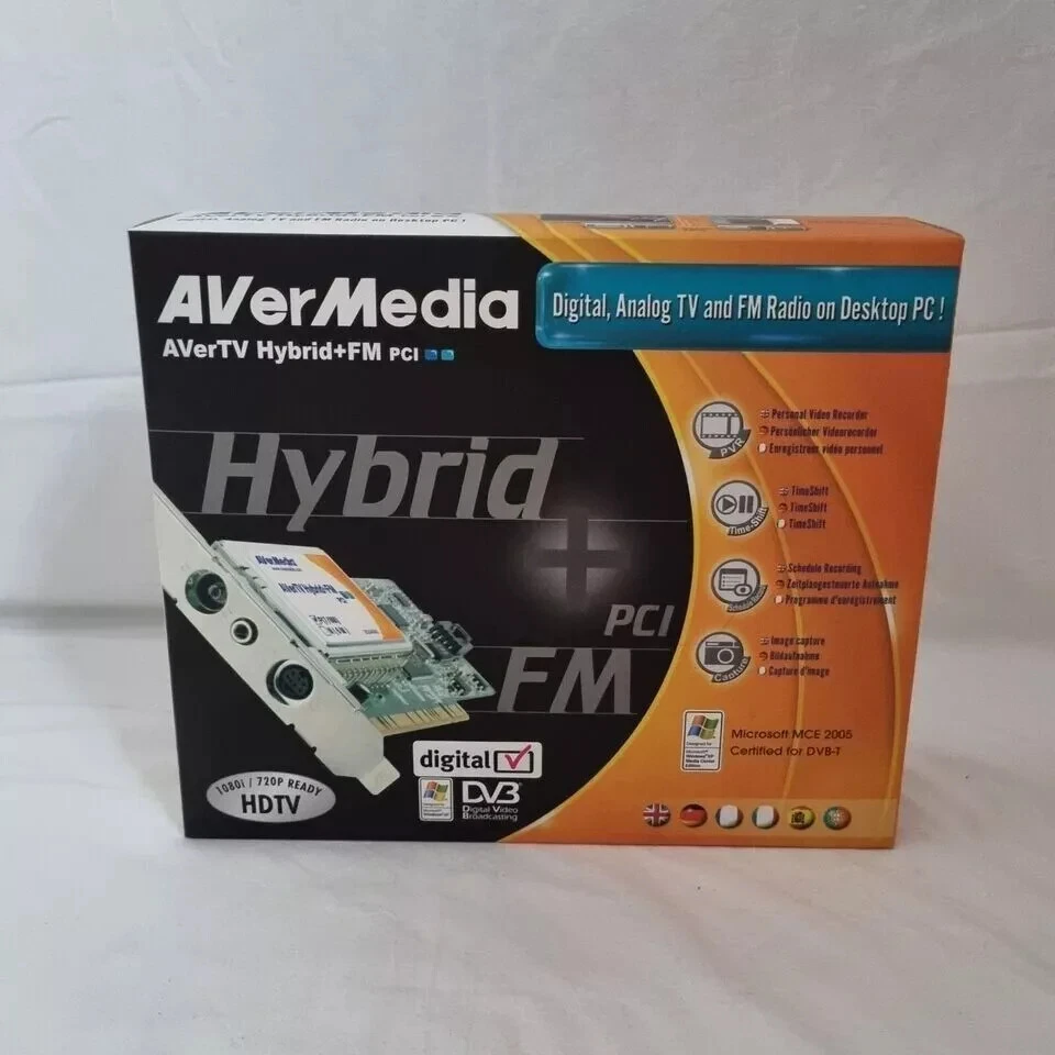 AverMedia Hybrid+FM PCI - Brand New Sealed - Image 1 of 2