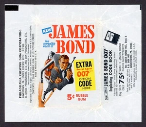 1966 Philadelphia Gum James Bond 007 Thunderball 5¢ Wax Pack Wrapper MINT - Picture 1 of 1