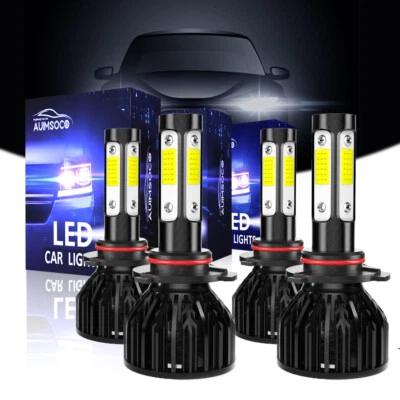 For GMC Yukon Sport Utility 1992-2006 LED Headlight High Low Bulbs Super Bright - Image 1 of 4