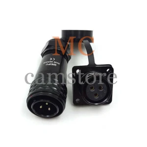SA2010/P3, SA2013/S3 3 pin waterproof connectors IP67 solder wire connector plug - Picture 1 of 7