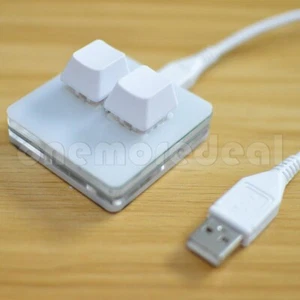 O2L ZX (OSU) Mini Tastiera 2 Tasti Piccola Tastiera Personalizzata Mini Tastiera per Musica - Foto 1 di 4
