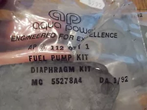 KIT REPARACIÓN BOMBA COMBUSTIBLE FUERABORDA AQUA POWER 55278A4 ¡NUEVO! ¡ENVÍO GRATUITO! - Imagen 1 de 1