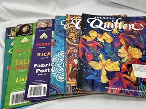 Lot of 6 American Quilter Magazine 2001 & 2006 AQS - Bild 1 von 7