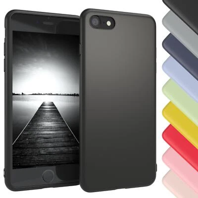 Schutzhülle für Apple iPhone SE 2022 / 2020 / iPhone 8 / 7 Hülle Silikon Case - Bild 1 von 4
