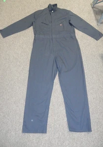 XLT BLUE DICKIE COVERALLS EXTRA LARGE TALL 46X32.5 - Picture 1 of 12
