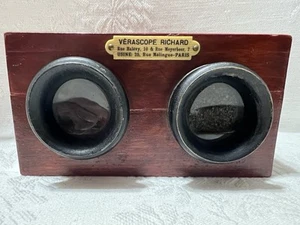 Vtg. VERASCOPE RICHARD-Paris-5.25” Wooden Viewer - Picture 1 of 12