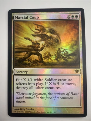 Martial Coup Conflux Foil - Image 1 of 4
