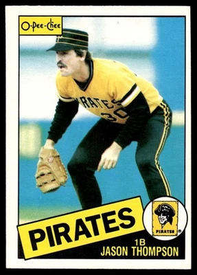 1985 O-Pee-Chee Jason Thompson Pittsburgh Pirates #22 - Image 1 of 2