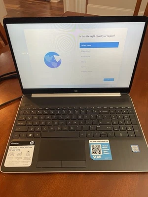 HP 15- dw0037wm 1 TB Hard Dr, 15’6 HD SVA Bright View Micro Edge Display Laptop - Image 1 of 4