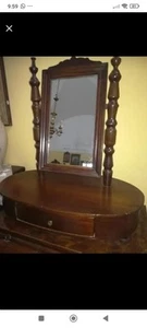 Specchio -Pettiniera- Psiche- Specchiera Antica '800 - Foto 1 di 4
