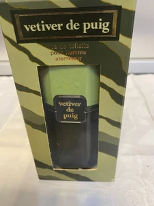 VETIVER DE PUIG EAU DE TOILETTE POUR HOME 60 ML VINTAGE + RARITÄT + SPRÜHFLASC - Bild 1 von 5