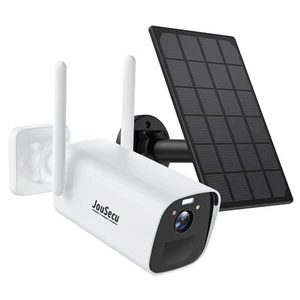 3MP Outdoor Security Camera Solar Battery Powered Surveillance Camera 2-Way A... - Picture 1 of 7
