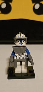 Star Wars Clone Trooper Captain Rex 501st legion Phase 1 custom Lego minifigure - Picture 1 of 3