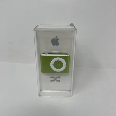 Apple iPod Shuffle 1GB Green MA951LL/A Model A1204 New Sealed Box PC Mac Music - Image 1 of 4