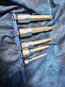 MATCO Tools Metric IMPACT Spline Triple Square Socket Bit Set of 5 - Imagen 1 de 1