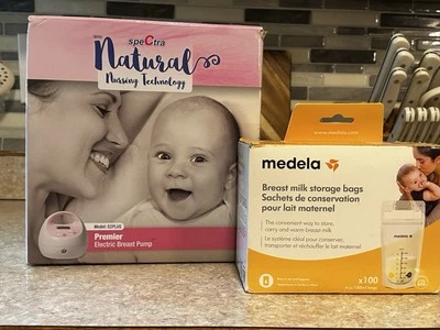 Spectra Premier S2 Plus Natural Nursing Double Electric Breast Pump New/Open Box - Image 1 of 4