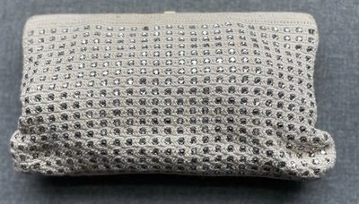 Chloe присвоенная ткань клатч / кремовый цвет - Изображение 1 из 4