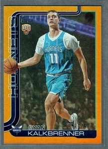 2025-26 Topps Ryan Kalkbrenner Rookie Gold Rainbow Foil #/50 Hornets RC SP - Bild 1 von 2