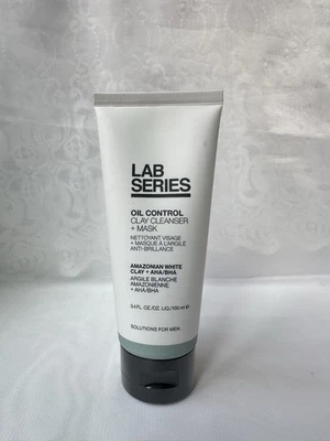 Lab Series limpador e máscara de argila controle de óleo - argila branca - 3,4 oz/100 ml selado - Imagem 1 de 4