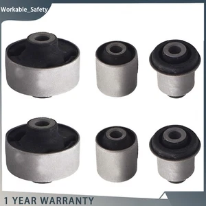 Set of 6 Front Lower Control Arm Inner & Outer Bushing For Accord TL TSX - Picture 1 of 10