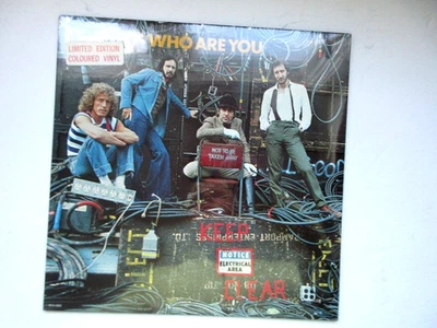 STILL SEALED  THE WHO WHO ARE YOU LIMITED EDITION COLORED VINYL FACTORY - Image 1 of 4