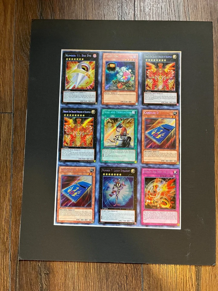 YUGIOH UNCUT SHEET 1ST GALACTIC OVERLORD  (GAOV) SECRET RARE 3X3 - Image 1 of 1