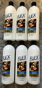 Lot of 6 Flex Daily Volumizing Herbal Extract Shampoo 20 Fl. oz. FULL-SIZE! - Picture 1 of 3
