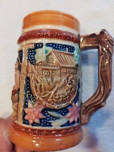 Vintage german stein mug Beer Drinking Cup