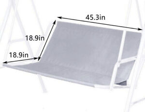 Outdoor Swing Seat Cover Replacement In Grey
