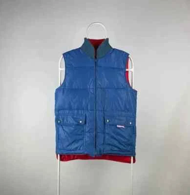 Swan Japanese down vest vintage reversed size small - Image 1 of 4