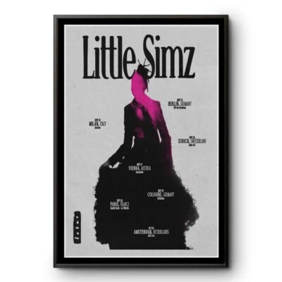 Little Simz Europe Tour 2025 Poster - 2025 Poster Wall Decor - Image 1 of 4