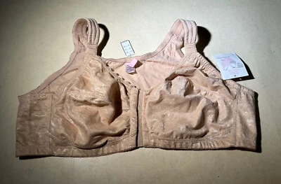 Sutiã Comfort Choice Feminino Bege Renda Elástica “Suporte Positivo” Tamanho 54B Novo com etiquetas - Imagem 1 de 4