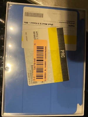 GENUINE Apple iPad mini Smart Cover (Blue) Fits iPad mini 1/2 - MD970LL/A New - Image 1 of 2