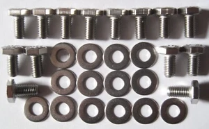 MG Midget 948, 1098, 1275 Sump bolt Kit - Stainless Steel - Picture 1 of 2
