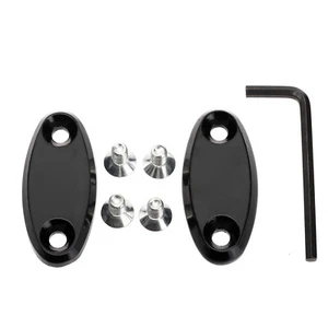 Mirror Block Off Base Plate with Logo for Honda CBR 600RR 03-05 CBR 600F4i 01-06 - Bild 1 von 11