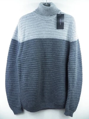ZARA HOMBRE NUEVO CON ETIQUETAS HOMBRE XL CUELLO TORTUGA SUÉTER GRIS TEJIDO 10% LANA LUJO HECHO EN ESPAÑA Foto 1 de 4