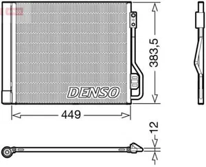 DENSO AC Condenser For SMART Fortwo 07-12 4515000054 - Picture 1 of 1