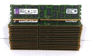 Kingston 128GB (8GBx16) 2Rx4 KTD-PE316/8GB DDR3 1600MHz ECC RDIMM Server Memory - Afbeelding 1 van 3