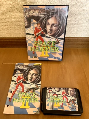 Space Harrier 2 Mega Drive Japan (Original Box and Manual) - Image 1 of 4