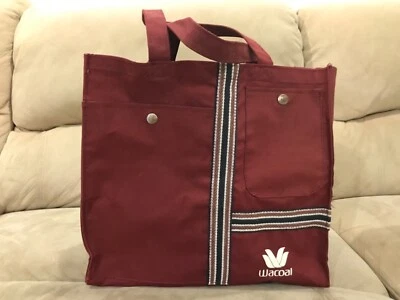 Bolso de Mano Marca Wacoal 1981 Vintage Bolso de Transporte Lencería Marca Foto 1 de 4